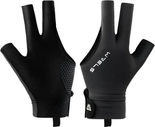 Miniatura 6 de WRELS Guantes de billar para mano izquierda o derecha, 1 guante deportivo de billar para mujeres y hombres
