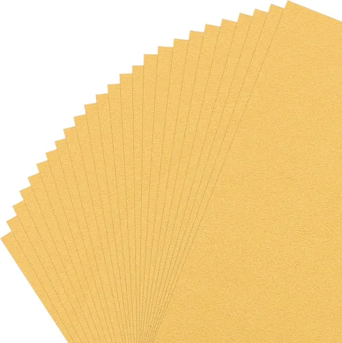 Miniatura 13 de Gartful Papel de cartulina brillante, 20 colores surtidos, 8.5 x 11 pulgadas, cubierta de 90 libras, papel perlado brillante para flores