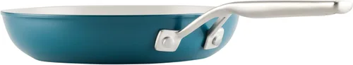 Miniatura 10 de KitchenAid Juego de ollas y sartenes antiadherentes de inducción de cerámica anodizada dura con cacerolas, sartenes, olla y tapas, apto para Agave