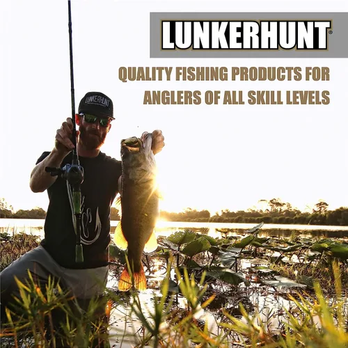 Miniatura 7 de Lunkerhunt - Señuelo de Pesca Rana Lunker Señuelo de Rana Topwater Realista Galardonado para Pesca de Lubina, Trucha y Lucio Carnada para Peces