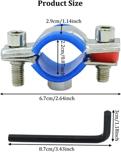 Miniatura 2 de Juego de 3 sillas de oficina Fix Sinking, protector de silla de oficina para dejar de hundirse, kit de ahorro de silla de acero inoxidable sólido