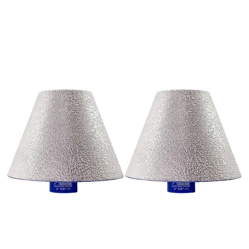 Miniatura 9 de SHDIATOOL Brocas biseladoras de diamante de 1-3/8 pulgadas para agrandar los pedazos de fresado de cerámica del granito del mármol de la teja