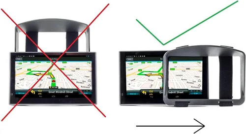 Miniatura 7 de DigiCharge Parasol GPS para motocicleta de 5 pulgadas – Compatible con Garmin Zumo 396/395/595/590, Tomtom Rider 500 550 420 450 410, Go Comfort, Go