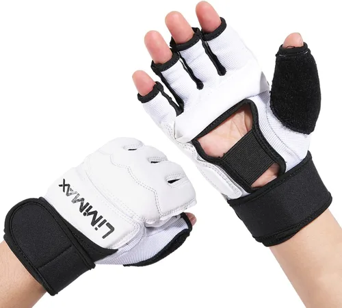 Miniatura 9 de Kickboxing Sparring Gloves TKD Gloves for Men Women Half Finger Boxing Gloves Fighting Gloves Boxing Gloves for Punching Bag Training Gloves for Men