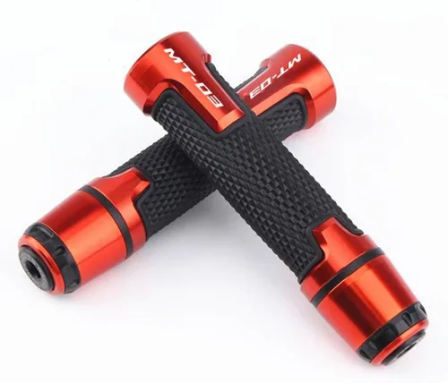Miniatura 9 de Motorcycle Handlebar Grips for MT-03 MT03 MT 03 2006 2007 2008 2009 2010 2011 2012 Motorcycle Knobs Anti-Skid Handle Ends Grips Bar Hand Handlebar