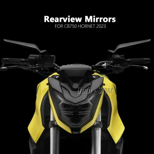 Miniatura 4 de Espejos retrovisores universales para motocicleta, espejos laterales giratorios para manillar, para Trident 660/Z650/Z900/Z H2 1000/X-ADV