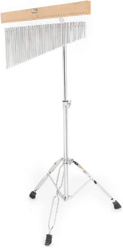 Miniatura 4 de LOMENTICS36-Tone Bar Timbres de barra de una hilera de viento de percusión musical plateada con soporte de montaje