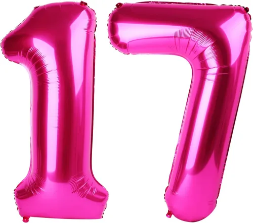 Miniatura 424 de Globo de cumpleaños número 4 dorado de 40 pulgadas, globos gigantes del número cuatro 14 24 34 40 44 2024, globos grandes de lámina de mylar para Oro