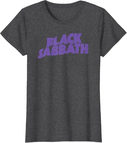 Miniatura 5 de Black Sabbath Camiseta con logotipo morado