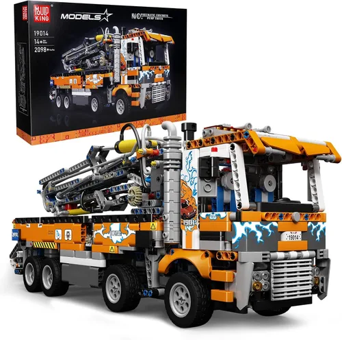 Miniatura 8 de Mould King Kit de bloques de camión de tractor, modelo MOC de bloques de construcción para construir, regalo para entusiastas de las colecciones