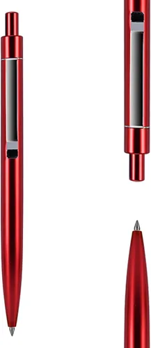 Miniatura 11 de DUNBONG Bolígrafo de Gel de Metal Negro, Bolígrafo de Tinta de Gel, Tinta Negra, Pluma de Tinta Retráctil de 0.5mm (Negro)