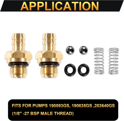 Miniatura 2 de YMT Kit de inyector químico para lavadora a presión, inyector de jabón para Briggs y Stratton, para Homelite, para Ryobi y Husky