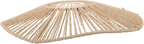 Yardwe La rota de la sombra que teje fácil instala la pantalla de la cuerda de papel para el restaur