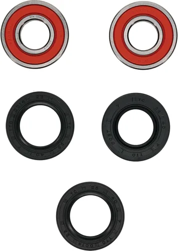 Miniatura 3 de Pivot Works 25-1219-P Kit de rodamientos de rueda de alta calidad compatible con/reemplazo para BMW F650 GS/GS Dakar 2000-2014, F650GS 1999-2004