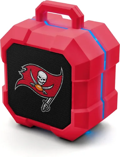 Miniatura 28 de SOAR NFL Shockbox - Altavoz Bluetooth inalámbrico LED, resistente al agua, IPX4, 5.0 Bluetooth con más de 5 horas de tiempo de reproducción, pequeño