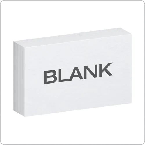 Miniatura 9 de Oxford Ficha de índice con rayas en blanco de 3 x 5 pulgadas, 300 unidades, color blanco (10013) (material - papel)