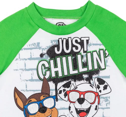 Miniatura 5 de Nickelodeon Paw Patrol Chase Marshal Rubble - Conjunto de camiseta y pantalones cortos de malla transpirables