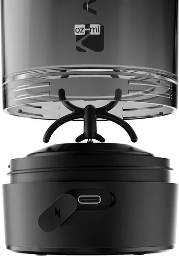 Miniatura 5 de VOLTRX Botella mezcladora, mezclador eléctrico recargable USB C con Gallium, vasos mezcladores para batidos de proteínas y batidos de reemplazo