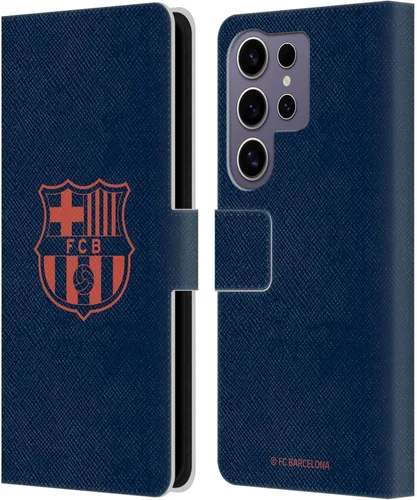 Miniatura 111 de Head Case Designs Funda de piel con licencia oficial del FC Barcelona Barca Crest Graphics para Samsung Galaxy A06 4G