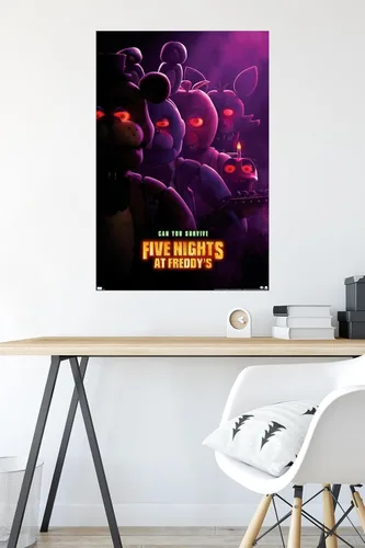 Miniatura 4 de Trends International Cinco Noches en Freddy - Película - Lámina de Cartel Teaser de Pared