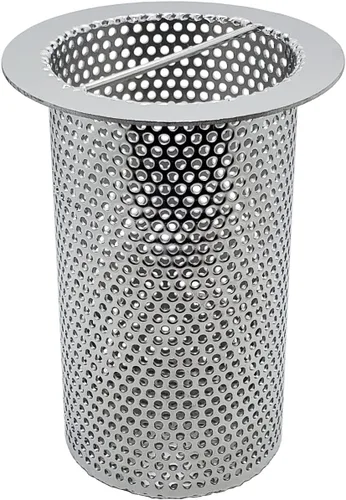 Miniatura 8 de Colador de drenaje comercial (1, 3 pulgadas de diámetro x 4 pulgadas de alto cilindro)