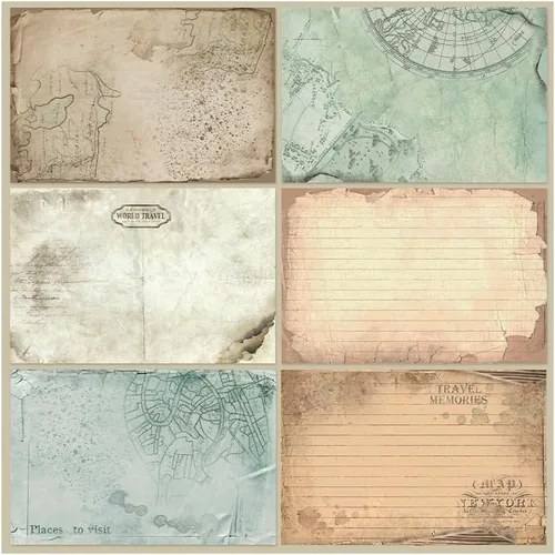 Miniatura 7 de Stamperia Papel para álbumes de recortes, multicolor, paquete de 10