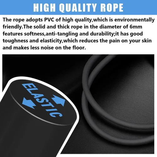 Miniatura 4 de Speed Jump Rope, Adjustable Length, Training Equipment for Boxing, MMA, Martial Arts, Fitness Workout