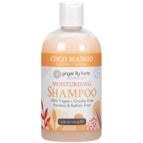 Miniatura 7 de Ginger Lily Farms Botanicals - Champú hidratante para todo tipo de cabello, 100% vegano y libre de crueldad, felicidad de azúcar de vainilla