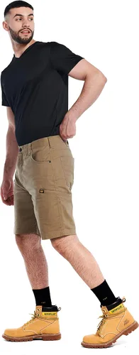 Miniatura 3 de CAT 1820034 - Pantalón corto de lona para hombre, 30, color caqui, Caqui
