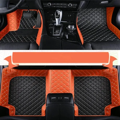 Miniatura 7 de Tapete para Auto Adecuado para el 99% de Sedanes, Coches Deportivos, Tapetes de Coche Personalizados de Lujo para SUV, Mujeres, Tapetes Automotrices