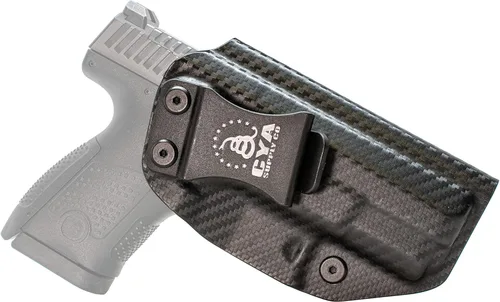 CYA Supply Co. Base IWB Funda de transporte oculta propiedad de veteranos fabricada en Estados Unidos - Compatible
