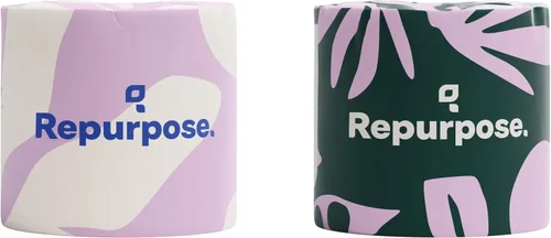 Miniatura 2 de Papel higiénico Repurpose 100% bambú, 3 capas, sin árboles, sin plástico, certificado FSC, seguro para fosas sépticas, disolución rápida, apto