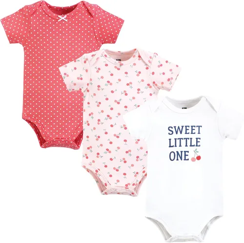 Miniatura 396 de Hudson Baby baby-girls Cotton Bodysuits 3-pack
