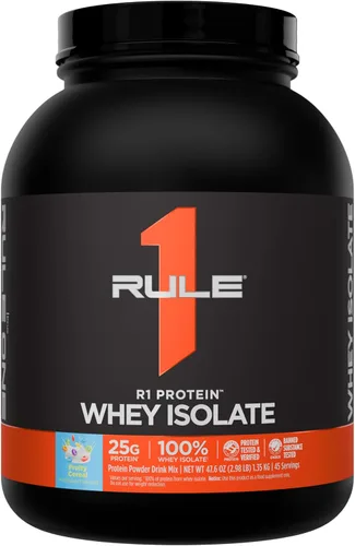 Miniatura 61 de Rule 1 R1 Proteína de suero aislada - con 25g de proteína y 6g de BCAA exclusivamente de fuentes aisladas e hidrolizadas para la recuperación