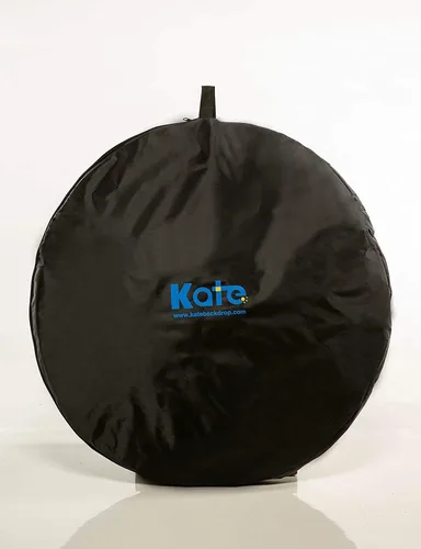 Miniatura 7 de Kate Telón de fondo plegable de 5 x 6.5 pies (4.9 x 6.6 ft), color blanco puro, negro, fondos plegables giratorios, flexibles, reversibles