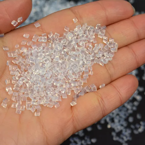 Miniatura 2 de Perlas de pegamento de queratina italiana de 1.76 oz, gránulos de pegamento de queratina de fusión transparente para extensiones de cabello