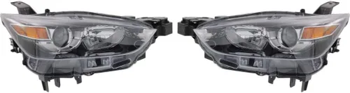 Conjunto de faros delanteros para Mazda CX-3 2016-2022, par lado del conductor y del pasajero, tipo | Certificado CAPA | MA2518173 | MA2519173 |