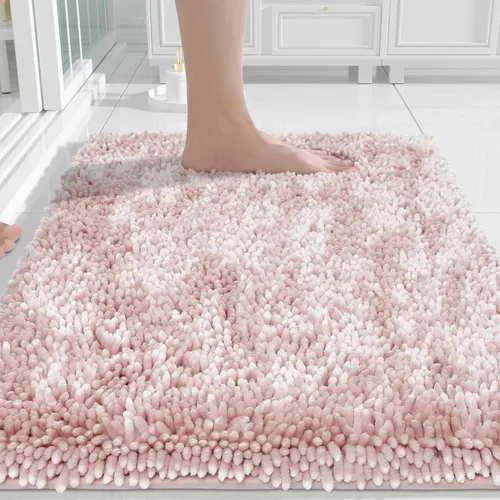 Miniatura 39 de Yimobra - Alfombra grande para baño antideslizante de 36x24 pulgadas, extra gruesa y suave, absorbente de felpilla, alfombras de baño lavables a