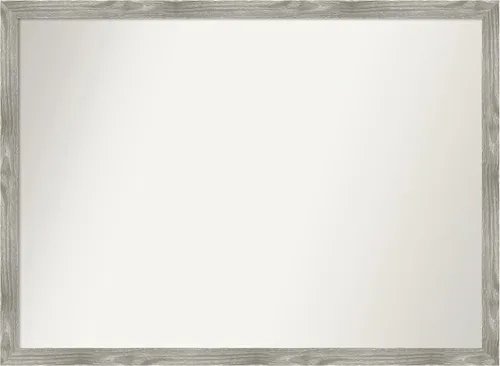 Miniatura 177 de Amanti Art Espejo personalizado, espejo de baño gris plomo a rayas, espejo de pared o espejo de tocador de baño sobre el fregadero