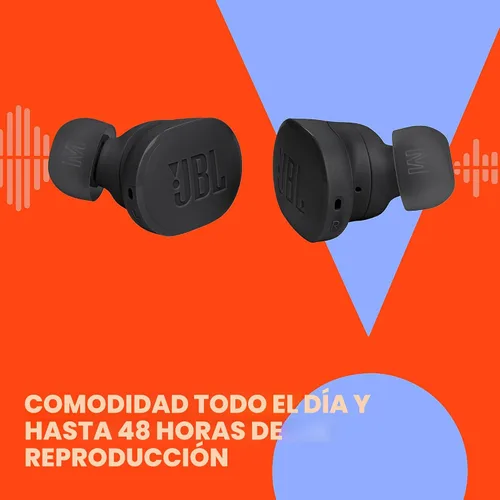 Miniatura 5 de JBL Tune Buds - Audífonos verdaderos inalámbricos con cancelación de ruido, sonido JBL Pure Bass, Bluetooth 5.3, tecnología de 4 micrófonos