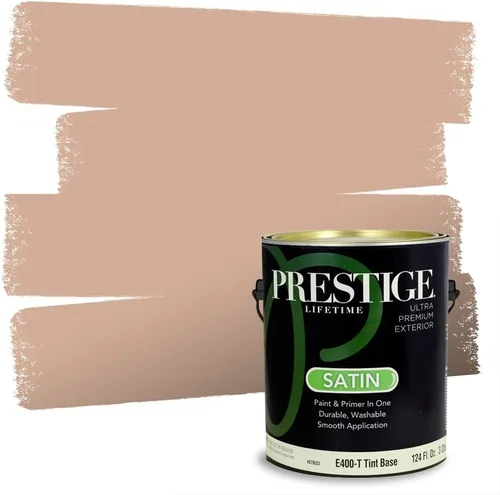 Miniatura 124 de PRESTIGE Pintura exterior e imprimación en uno, bronceado Aberdeen, plano, 1 galón