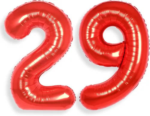 Miniatura 12 de AULE Globos de helio con letra roja S, de 40 pulgadas, grandes, gigantes, de lámina de mylar, rojos, para decoraciones de cumpleaños, aniversarios