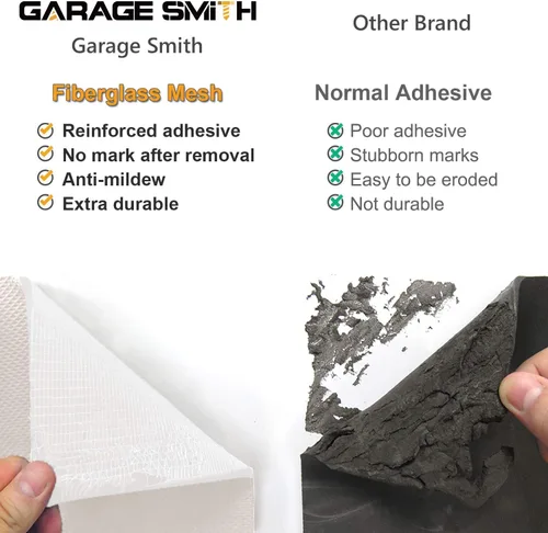 Miniatura 6 de Ampulla Garage Smith Protector de pared de cochera para puertas de automóvil, diseñado en Alemania Blanco
