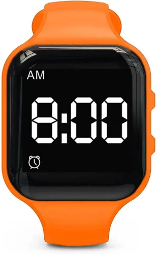 Miniatura 8 de Reloj despertador vibratorio, resistente al agua, reloj silencioso con recordatorio médico, con temporizador y 15 alarmas diarias