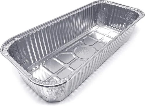 Miniatura 5 de Fig & Leaf Paquete de 35 bandejas de goteo compatibles con Weber Grills 6498 Smokefire l Summit l Genesis II - Forro de papel de aluminio resistente