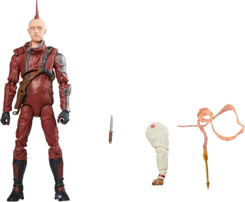 Marvel Legends Series Kraglin, Guardianes de la Galaxia Vol. 3 - Figuras de acción coleccionables de 6 pulgadas, juguetes para edades de 4 años en