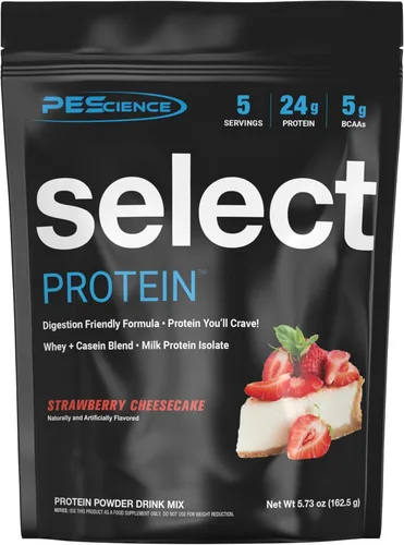 Miniatura 34 de PEScience Select Protein Powder, mezcla de suero y caseína, proteína limpia en polvo para mujeres y hombres, baja en calorías, baja
