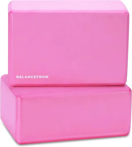 Miniatura 2 de Fitvids GoYoga, Set of 2 High Density Yoga Blocks, 9"x6"x4" Each