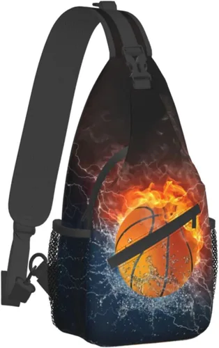 Miniatura 2 de Baloncesto cruzado bolsa de pecho al aire libre deporte bandolera bandolera mochila viaje senderismo bolsa de pecho mochila para mujeres hombres