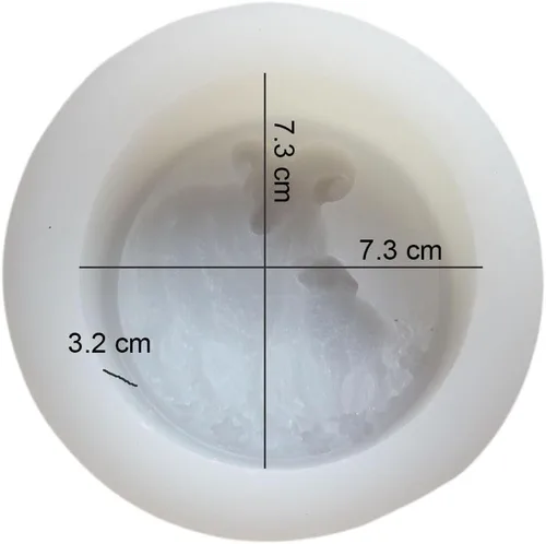 Miniatura 3 de Molde de silicona para jabón de oveja, molde para hacer jabón, molde de resina, molde de jabón hecho a mano, moldes de arte para manualidades, 1